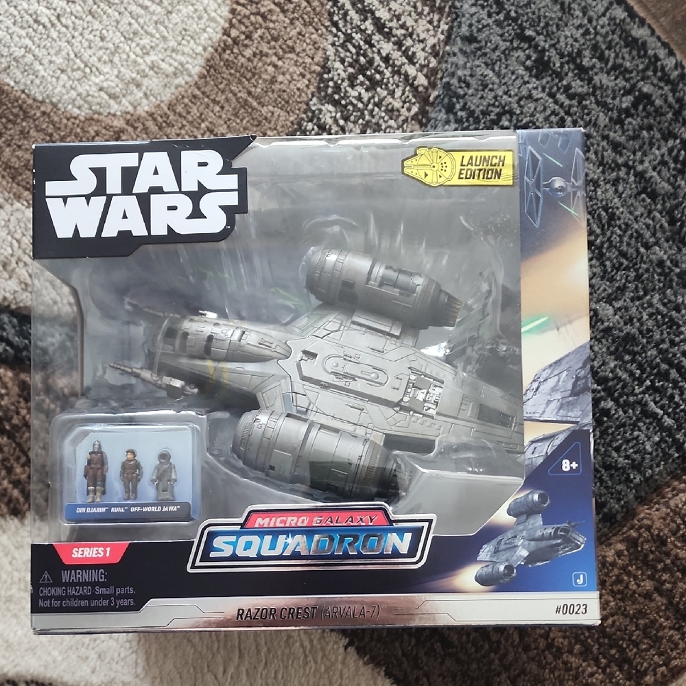 Star Wars Micro Galaxy Squadron Razor Crest Launch Edition